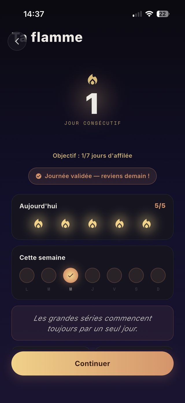 La flamme